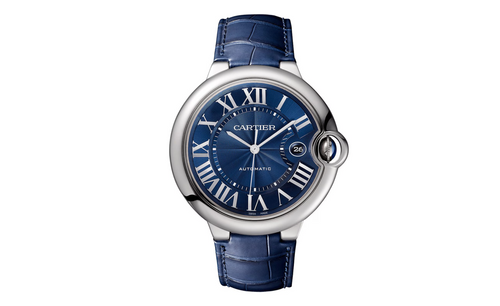 Ballon Bleu de CRT watch, 42 mm. Mechanical movement with automatic winding, caliber 1847 MC.