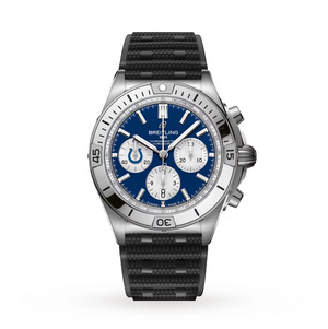 BRT Chronomat B01 42 Indianapolis Colts Limited Edition Mens Watch Rubber